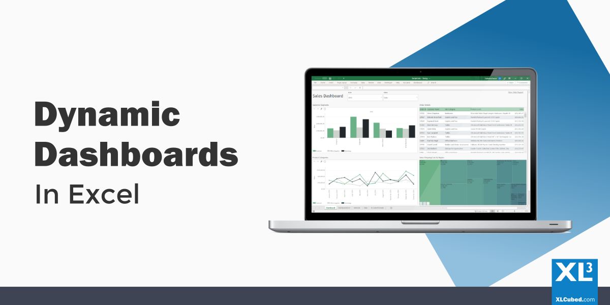 Dynamic Dashboards In Excel XLCubed Blog Header