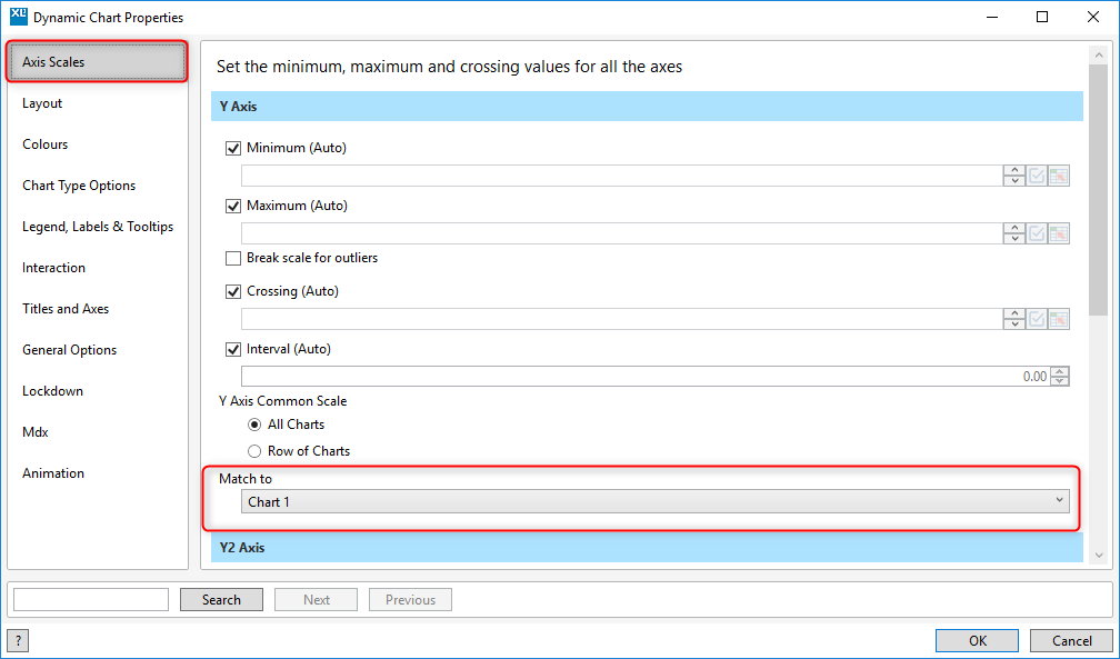 Properties Page - 'Match - To'